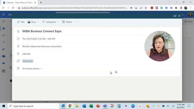 Microsoft Outlook 365 Calendar - EMAIL a Reminder for Appointment смотреть онлайн