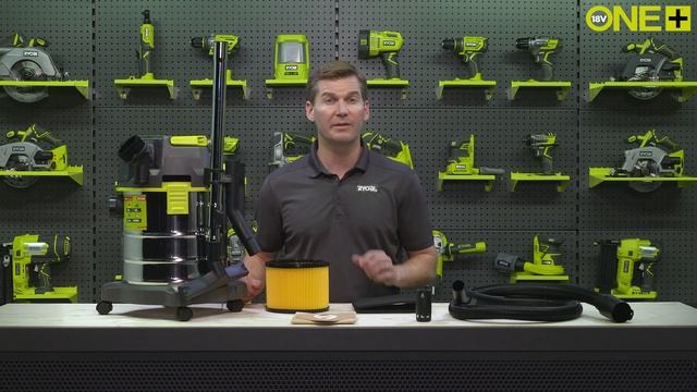 18V ONE+ Cordless Wet & Dry Vac [R18WDV]