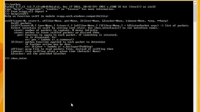 Solved - 'log_runtime' NameError when using scapy in windows (part1) смотреть онлайн