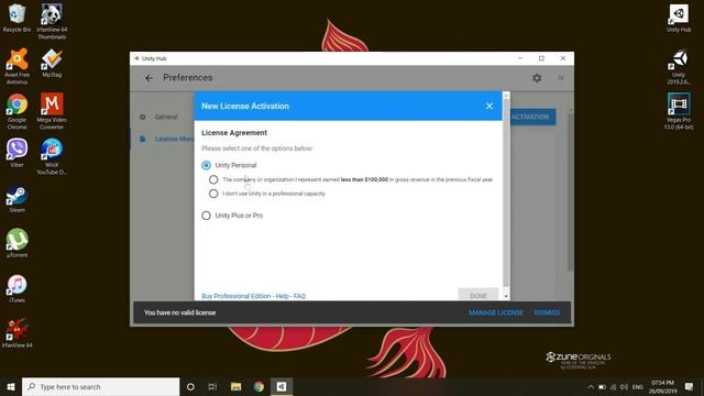 Unity "Error launching the editor. License is invalid" - FIX смотреть онлайн