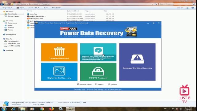 Recover Deleted or Formatted Hard Disk Data | Urdu Hindi Tutorial смотреть онлайн
