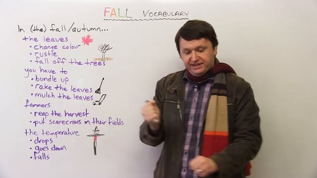 English Vocabulary: Talking about AUTUMN смотреть онлайн
