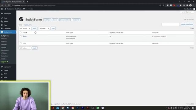 How to Display Form Submissions in WordPress Using BuddyForms Hook Fields (Tutorial - Part 2) смотреть онлайн