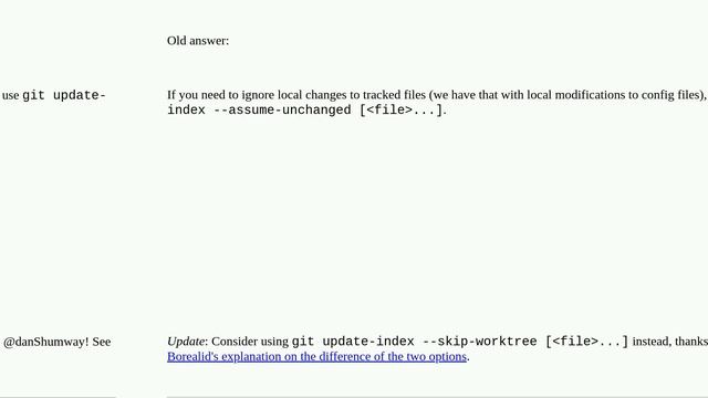 How do I configure git to ignore some files locally? смотреть онлайн