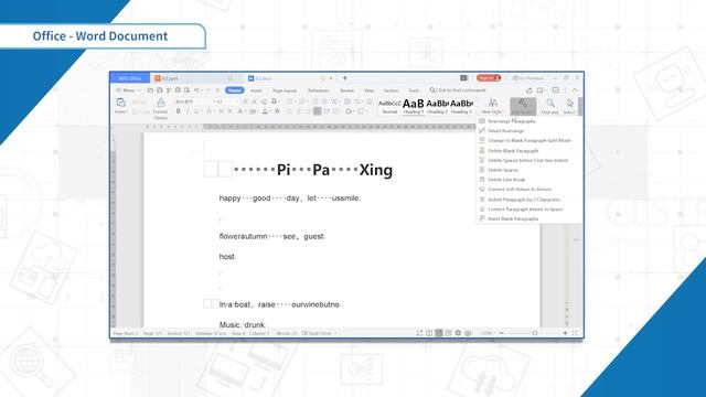 [WPS Office] Word 3.9: How to Use Text Tools смотреть онлайн