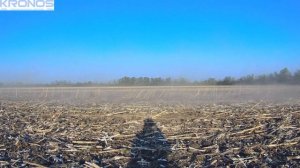 Обновлённый каток измельчитель пожнивных остатков КНП-6 производства ООО "КРОНОС"