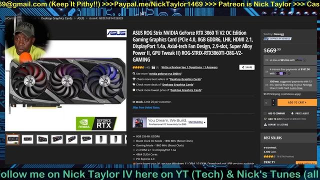 GPU prices are falling even more. ✌? lets look at 3 RTX 3060 cards. смотреть онлайн