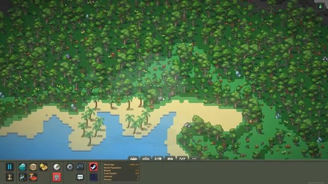 Ron Lived 1000 Years Alone Before The First People Arrived - WorldBox смотреть онлайн