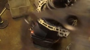 СБорка кпп москвич 2141 для Паши . Второй день работы .