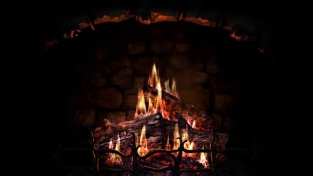 Fireplace 3D Screensaver - 3Planesoft