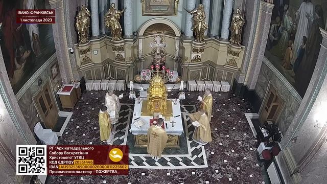 08:00 | БОЖЕСТВЕННА ЛІТУРГІЯ 01.11.2023 Івано-Франківськ УГКЦ смотреть онлайн