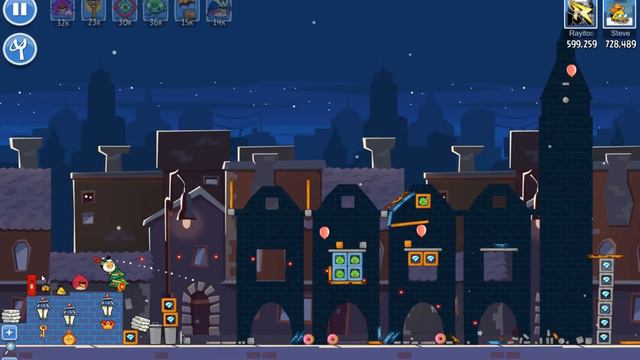 Angry Birds Friends All Levels PC Tournament 609 Highscore POWER-UP walkthrough #AngryBirds смотреть онлайн