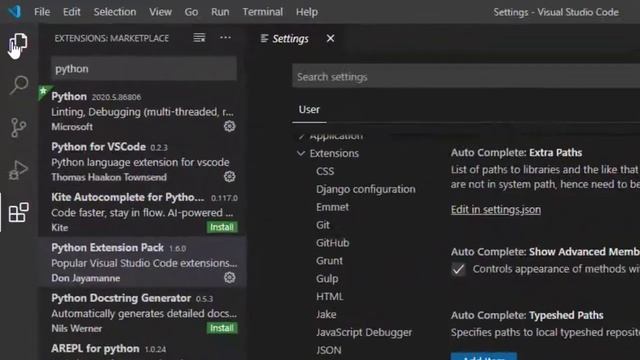 Configuracion Python 3.3.3 vs Visual Studio Code 1.46.5 - programacion capitulo 3 смотреть онлайн