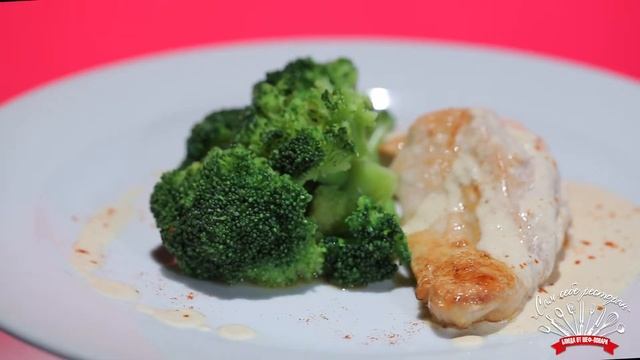 Куриное филе в сливочном соусе с брокколи смотреть онлайн