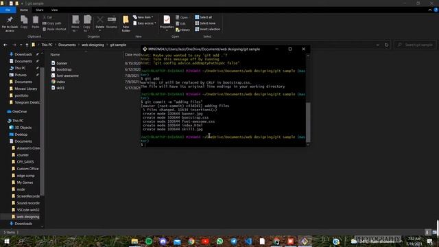 Upload files to GIThub using GIT bash | malayalam | git bash tutorial | 2021 смотреть онлайн