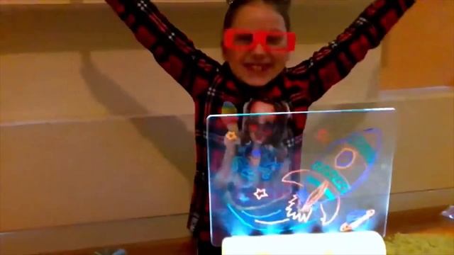 Доска-планшет 3Д доска для рисования 3D Magic Drawing Board смотреть онлайн