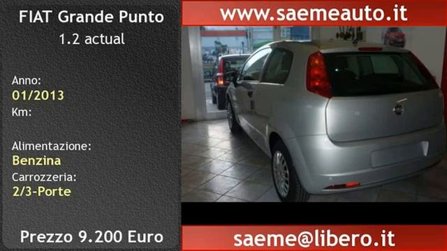 DOMODOSSOLA, FIAT Grande Punto 1.2 actual смотреть онлайн