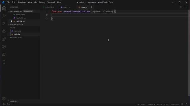Creating a Color Palette using HTML, CSS & JavaScript - Project смотреть онлайн