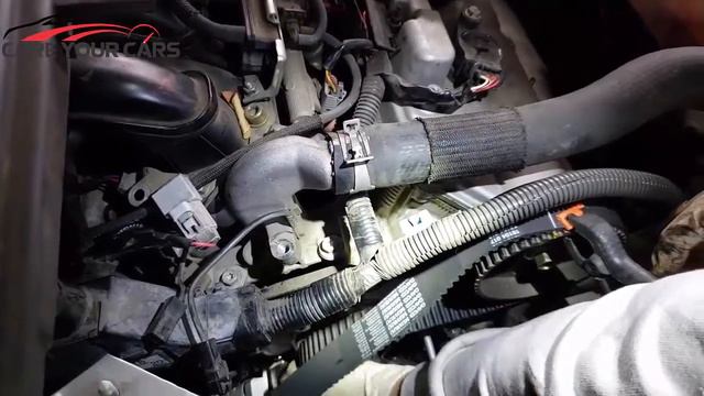 [Care Your Cars] 99-06 Lexus RX SUV Replace T/belt, W/pump, Tensioners,Seals & S/Plugs.Part 3. смотреть онлайн