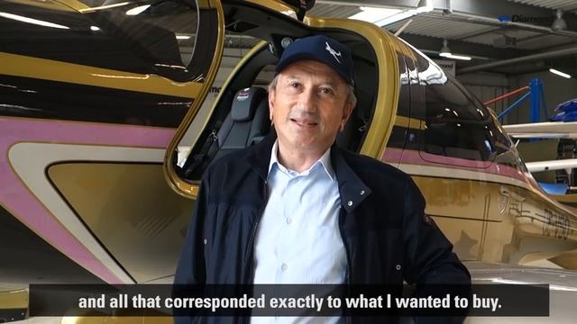 Diamond Aircraft DA62 owner Michel Drucker about his new bird смотреть онлайн