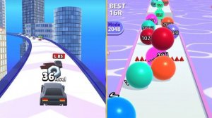 ?Ball Run 2048 in Infinity mod( ZZA ) vs hole ?️ 2048 Gameplay New Update part #5