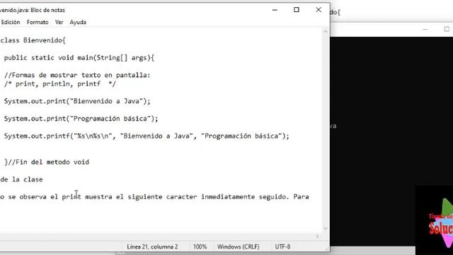 02 Uso de print en Java смотреть онлайн