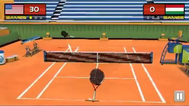 Играй В Теннис (Play Tennis) игра для Android смотреть онлайн