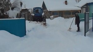 самодельная лопата на тракторе т 40