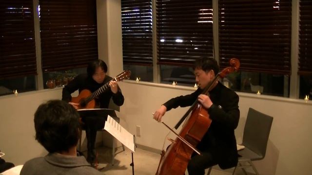 Libertango (A.Piazzolla)　cello＆guitar / リベルタンゴ 有村航平（チェロ）・濱田貴志（ギター） смотреть онлайн