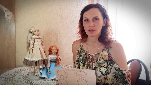 МК ❤️ ВВЕДЕНИЕ ❤️ Как сделать АВТОРСКУЮ КУКЛУ из запекаемого пластика/Интерьерная будуарная кукла смотреть онлайн