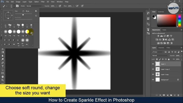 How to Create Sparkle Effect in Photoshop - Photoshop Effects Tutorials смотреть онлайн