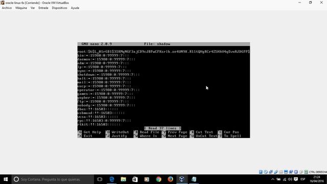 Recuperar password de root en Oracle linux 6 Español смотреть онлайн