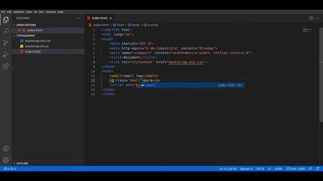 4 - Bootstrap 5 Typography смотреть онлайн