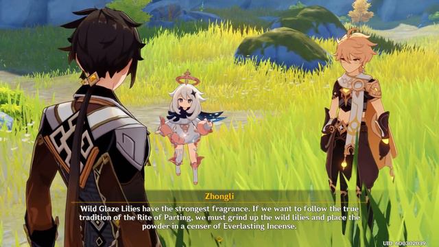 Singing to the Glaze Lily in Genshin Impact смотреть онлайн