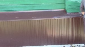 Делаем  заваленку своими руками.