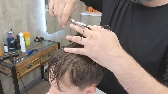 How To Cut Boys Hair | Basic Tutorial | Step by Step Kids Haircut #boyshaircut смотреть онлайн