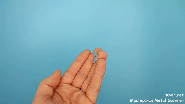 Metal Souvenir: кулон «Полумесяц с сердцем» смотреть онлайн