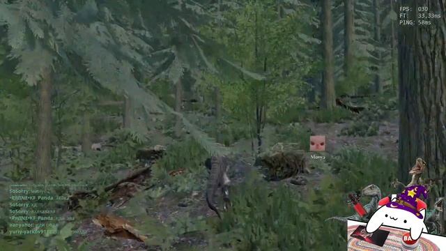 The Isle. Dilophosaurus. Дилки вышли на охоту. Сервер Rimas1 смотреть онлайн
