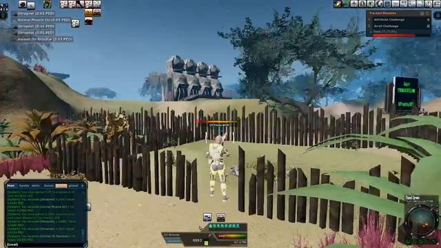 Hunting Codex for Young Arret on Planet Cyrene, Entropia Universe смотреть онлайн