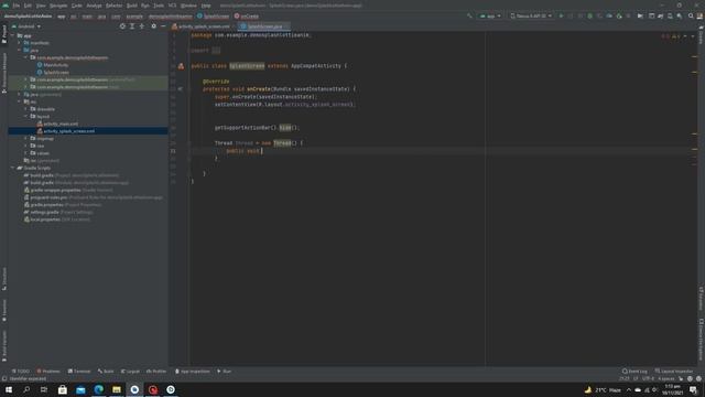 Add Lottie Animation into Splash Screen (android studio) (android tutorial) смотреть онлайн