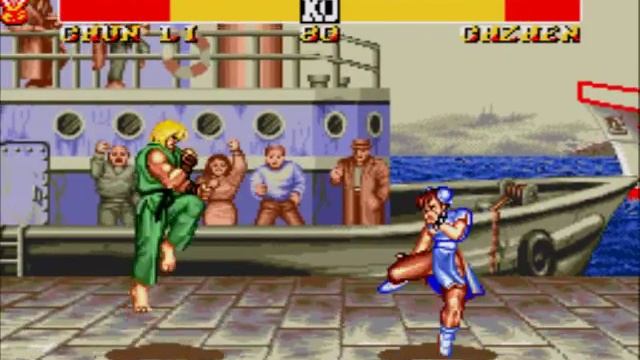 Street Fighter III 18 Person (sega 16 bit Hack) смотреть онлайн