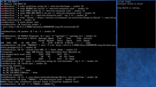 Arch Linux installation recording to kernel 5.3.6-arch1-1-ARCH (testing) смотреть онлайн