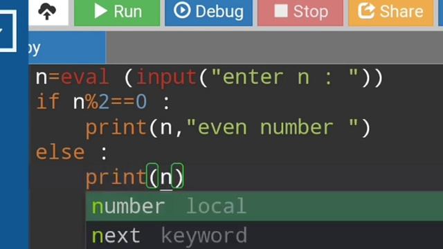 #python program to find #even or #odd numbers by taking input from user #coding смотреть онлайн