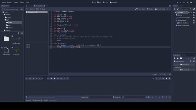 First steps in Godot (Making Cyberglads 2) смотреть онлайн