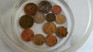 Чистка монет от загрязнений, ржавчины, окисления.