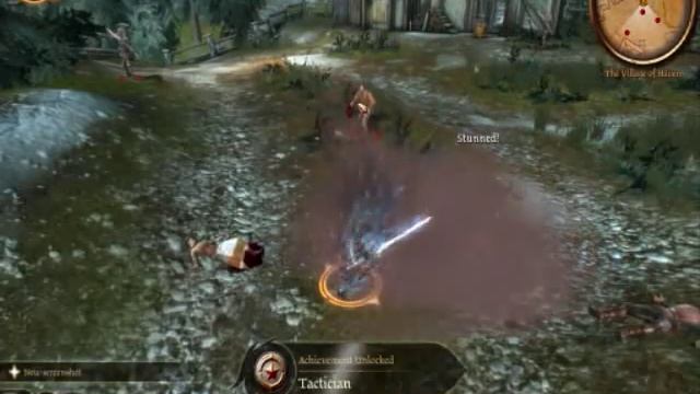 Dragon Age Dual Wield Two-Handed Weapon Demonstration смотреть онлайн