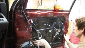 как снять стеклоподьемник мурано