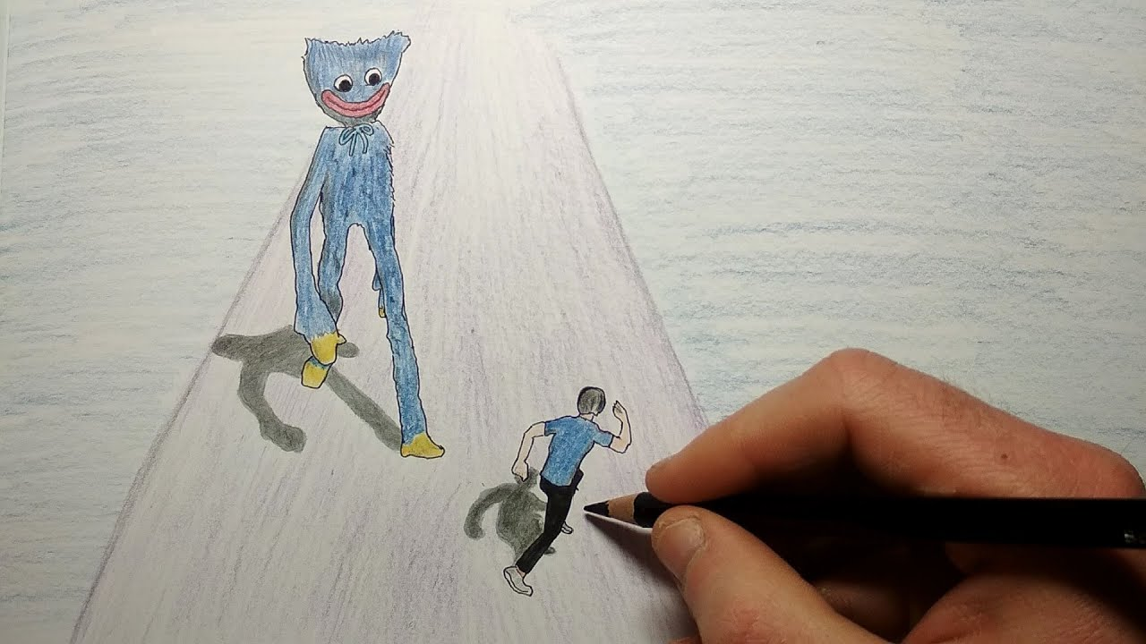 Хаги Ваги - Рисуем. Poppy Playtime смотреть онлайн