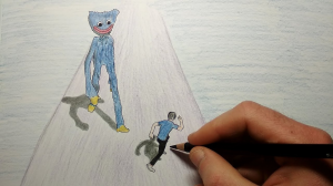 Хаги Ваги - Рисуем. Poppy Playtime