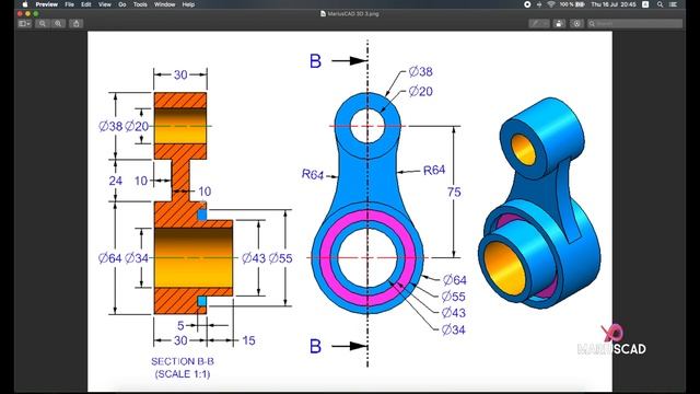AutoCAD | 3D Tutorial pentru începători | Exercițiu 3 смотреть онлайн